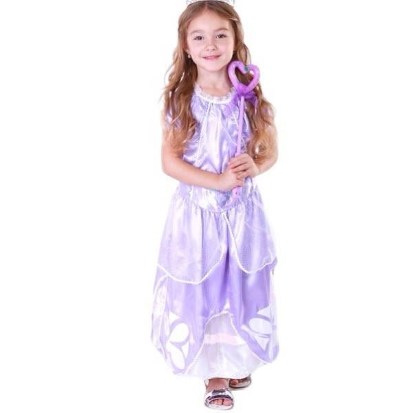 Карнавальний костюм для дівчинки Принцеса Софія розмір S зріст 110