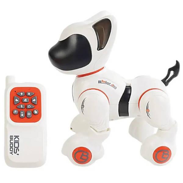 Собака на радіокеруванні акумуляторний з підсвічуванням 8006-1 Білий з червоним