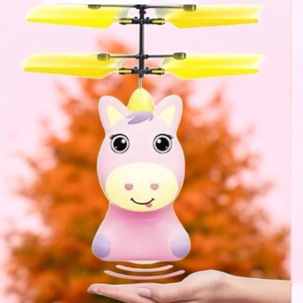 Літаюча іграшка єдиноріг Рожева