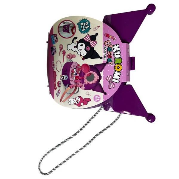 Дитячий набір сумочка Kuromi 26 предметів Фіолетовий