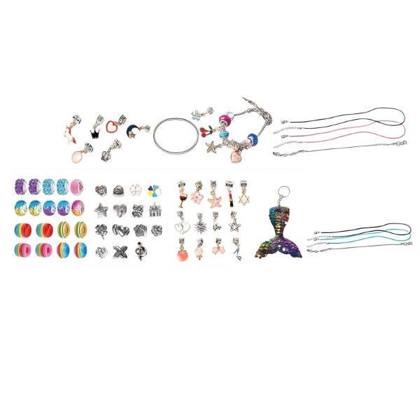 Набір Створи свої прикраси браслети та намисто PANDORA 762-15 Різнокольоровий