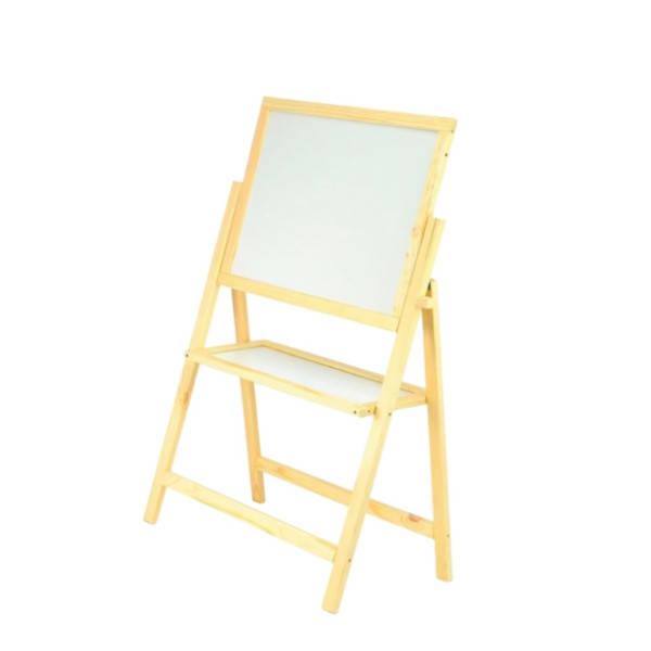 Мольберт магнітний поворотний двосторонній складаний 40*55см h-110см Мася 050 Світле дерево