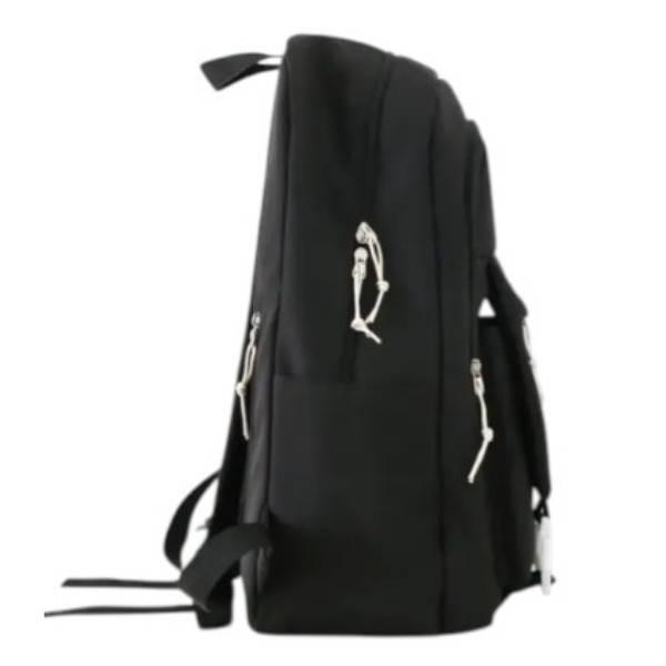 Набір 5в1 шкільний рюкзак, сумка, клатч, пенал та мішечок MFG-5505 Чорний з написом Cool Guiyu.dgy