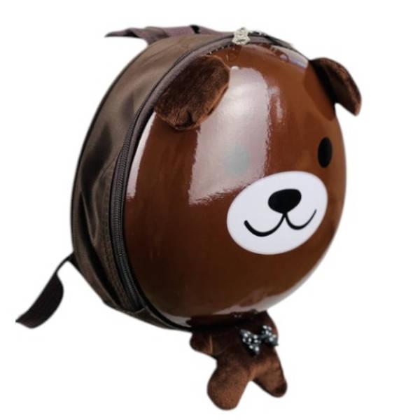 Рюкзак дитячий на 1 відділення з пластиковим корпусом С28668 Ведмедик