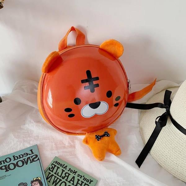 Рюкзак дитячий на 1 відділення з пластиковим корпусом С28668 Тигреня