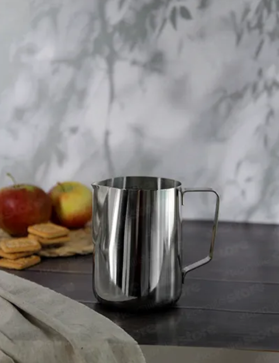 Молочник (пітчер) 1000 мл Kamille із нержавіючої сталі, фото 1