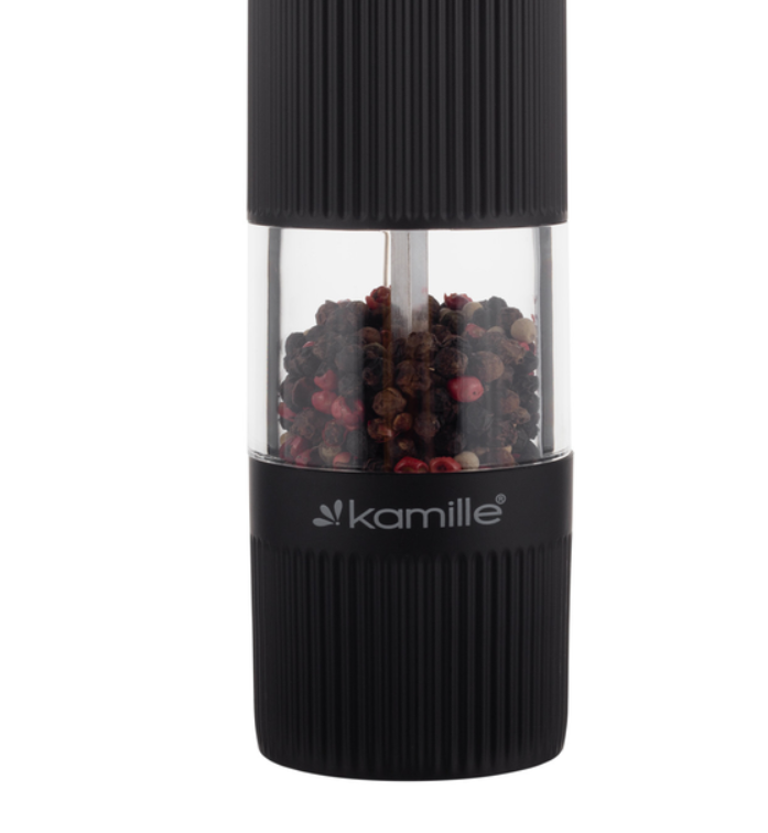 Млин для спецій Kamille електричний з підсвічуванням, фото 1