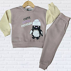 Теплий костюм на флісі для дівчинки "Туреччина" Розміри: 2,3,4,5 років (38247-5)