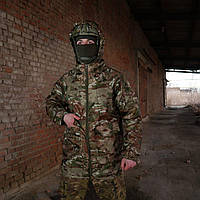 Тактический плащ дождевик военный мультикам водонепроницаемый камуфляжный, военный плащ от дождя, дождевик всу