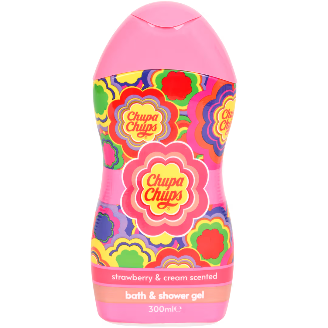 Гель для душу Chupa Chups з ароматом полуниці 300 мл, фото 1