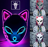 Маска з підсвіткою Кітті — рожева, фото 10