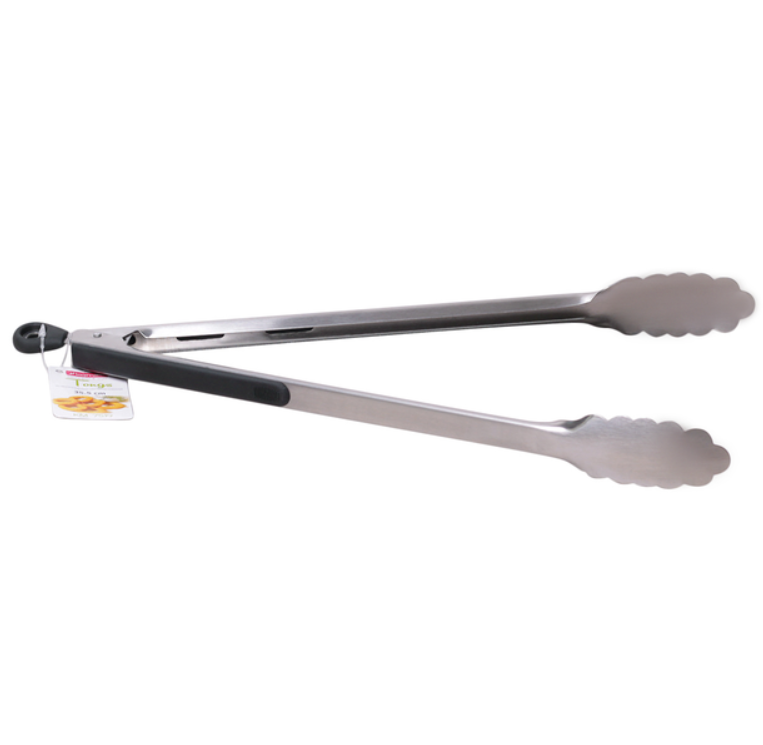Щипці кухонні 23 см Kamille із нержавіючої сталі, фото 1