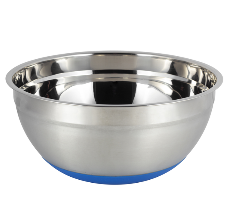 Миска 26х12 см Kamille з нержавіючої сталі з силіконовим дном, фото 1
