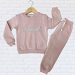 Костюм для дівчинки (Трьохнитка з флісом) "Туреччина" Розміри: 2,3,4,5 років (38254-3)