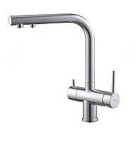 Змішувач для кухні з під'єднанням до фільтра KOER KB-72001-01 Хром