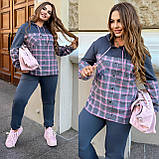 Костюм прогулянковий джогери та світшот 9937, фото 2