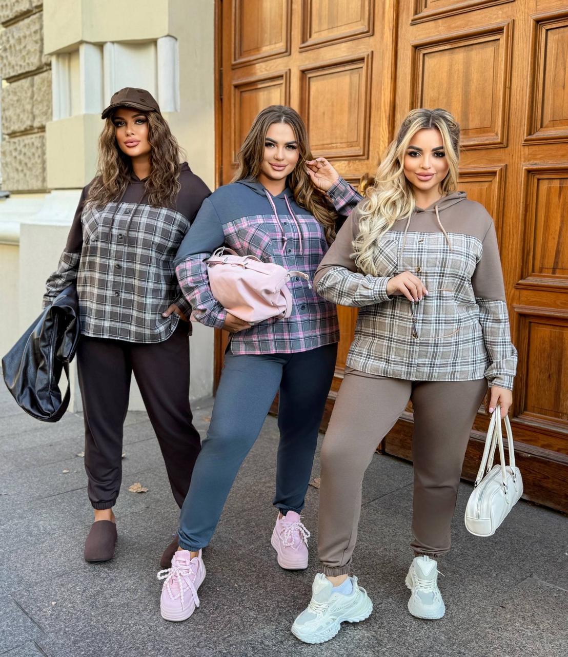 Костюм прогулянковий джогери та світшот 9937, фото 1