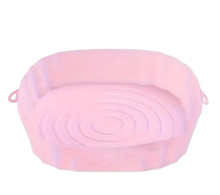 Силіконова форма для аерогрилів та аерофритюрниць W626 рожевий, фото 1