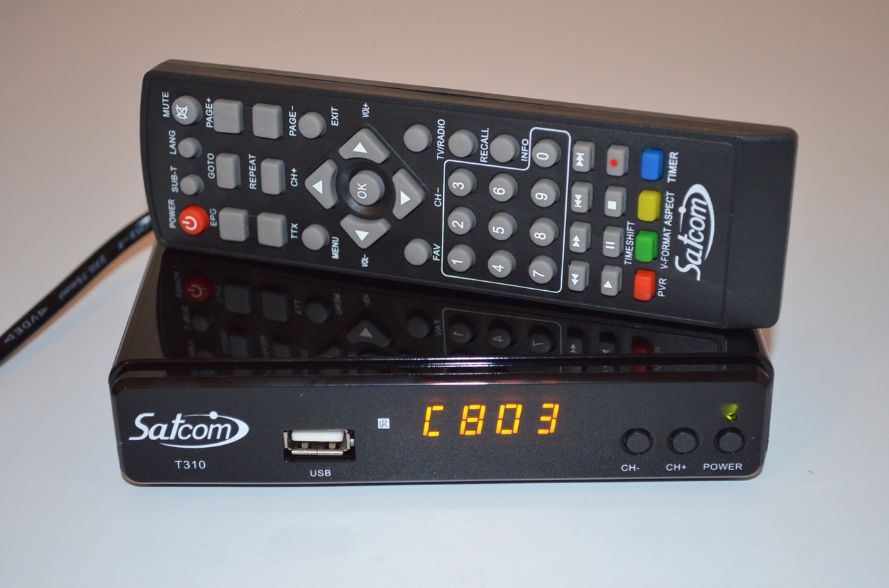  Satcom T310 HD - DVB-T2 Тюнер Т2