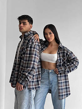 Парні сорочки у клітинку