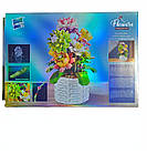 Конструктор квітка в горщику Сукуленти 34см, конструктори 3D квіти, фото 5