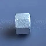 Заглушка різьбова нержавіюча DN25 (1") внутрішня різьба BSPP, н/ж сталь AISI304, Class 150, восьмигранна, фото 10