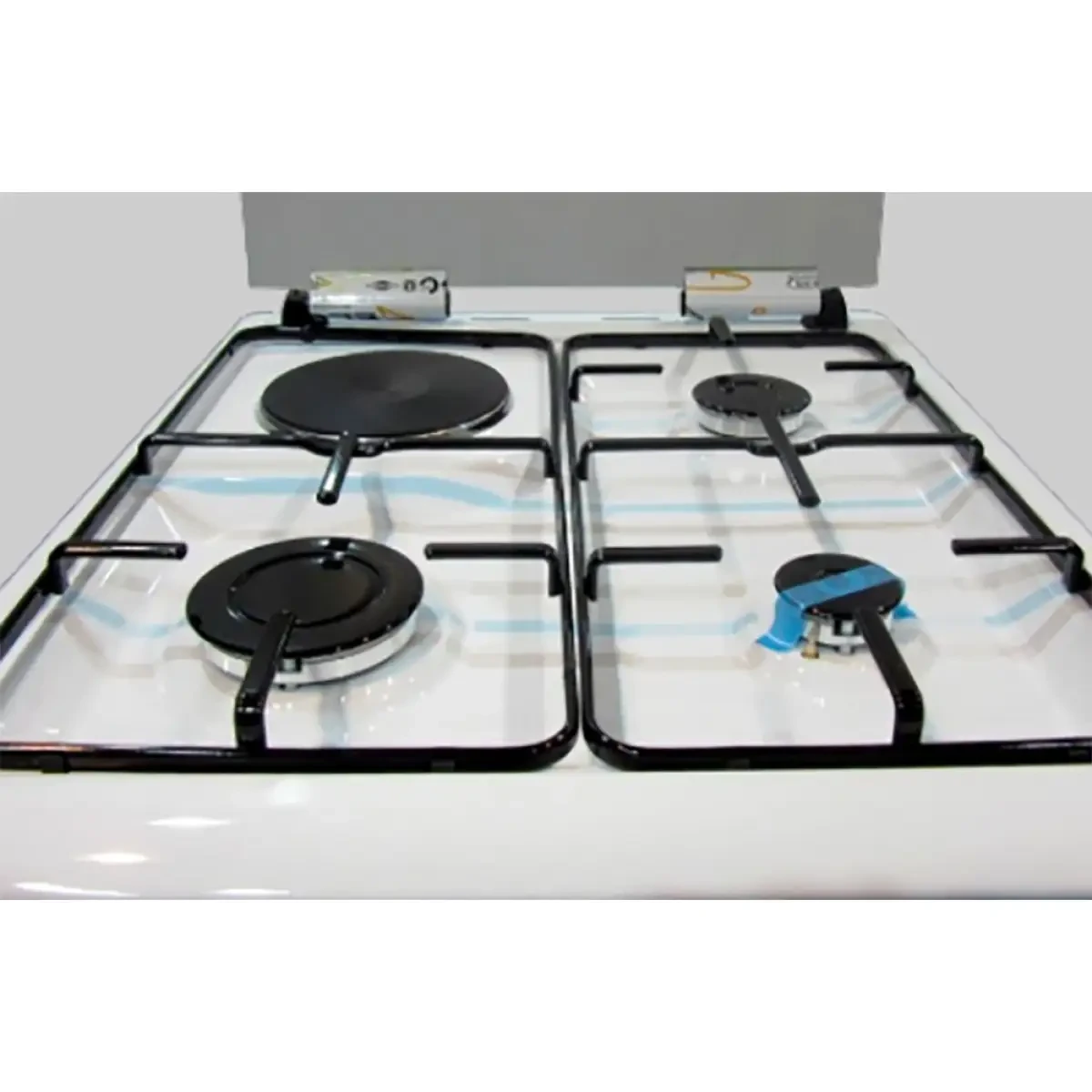 Газоелектрична плита Grunhelm GFG5612W - фото 1 - id-p2738359712