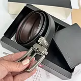 Чоловічий подарунковий набір (ремінь та гаманець) Levis (519), фото 6