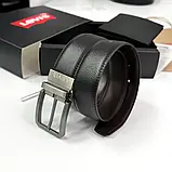Чоловічий подарунковий набір (ремінь та гаманець) Levis (519), фото 5