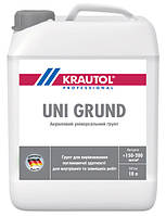 Ґрунтовка Акрилова глибокого проникнення Krautol Uni Grund, 10 л.