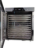 Професійний дегідратор Tekhniko DH-12H-BK (12 лотків) – сушарка для фруктів, овочів, пастили, м’яса та риби, фото 2