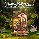Румбокс Будиночок метеликів Butterfly House DIY Miniature House SQ-60, фото 4