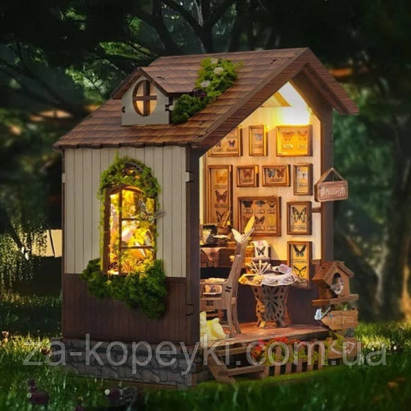 Румбокс Будиночок метеликів Butterfly House DIY Miniature House SQ-60, фото 1