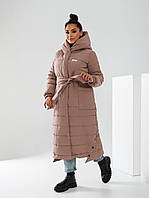 Пуховик арт. А-032 кава, Женская куртка, Акция! Низкая Цена!