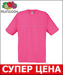 Футболка чоловіча малинова легка Original T Fruit of the Loom, фото 4