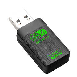 USB Wi-Fi мережевий адаптер 900Мб, 802.11ax, BT5.4, BT+AX900