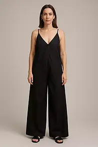 Комбінезон жіночий чорний KAPTSOVA MKKS588-1