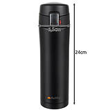 Термочашка Ruhhy 25114 герметична з носиком термос 440 мл., фото 3