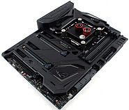 Охолоджувач ланцюгів живлення CPU на платі ASUS MAXIMUS IX Formula розроблений EKWB