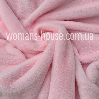 Хутро штучне кролик Іграшковий 270 grm 150 см Ніжно рожеве