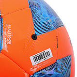 М`яч футбольний пляжний MOLTEN Beach Soccer Помаранчевий-синій (розмір 5) F5A3550OB, фото 2