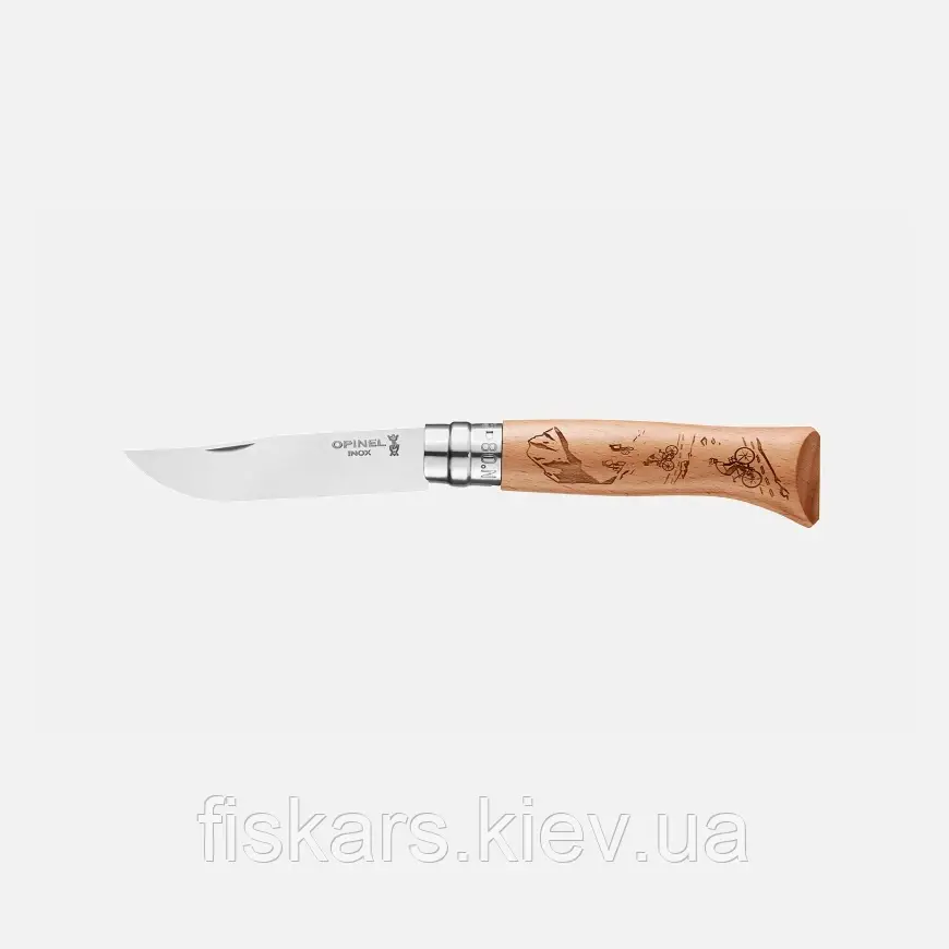 Ніж Opinel Engraved No.08 VRI Biking (002187)