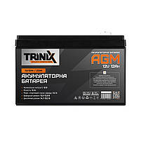 Акумуляторна батарея 12В 12Аг Trinix 12V12Ah/20Hr AGM свинцево-кислотна (44-00033), фото 2