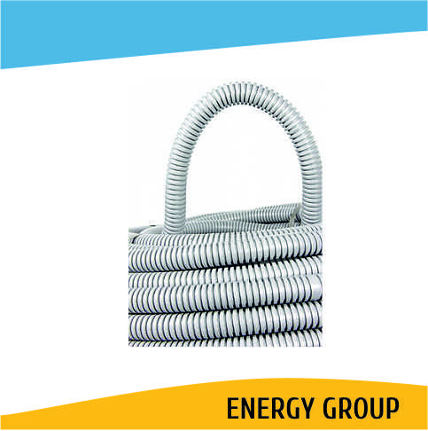 Труба гофрована з протяжкою, фото 1