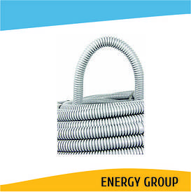 Труба гофрована з протяжкою