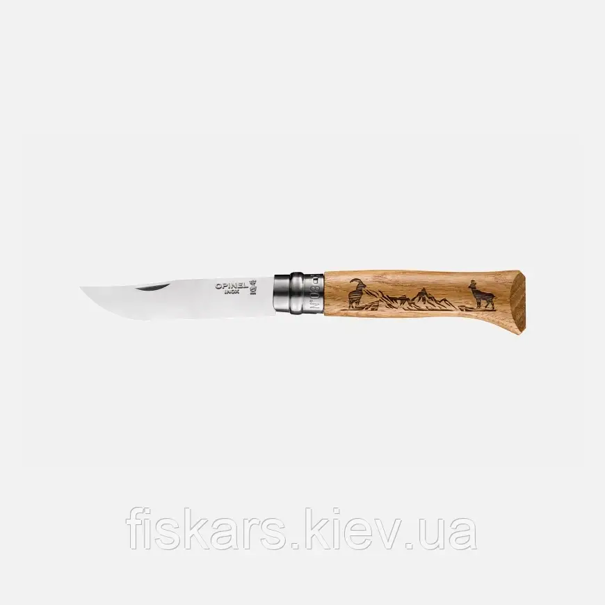 Ніж Opinel Animalia No.08 VRI Oak Chamois (002336)