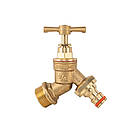 Кран вентильний Bradas 3/4", вихід РЗ 3/4" (BR-KCR3434)