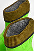 Чоботи піна дитячі зеленого кольору зі з`ємною шкарпеткою р.29/30 205343T Безкоштовна доставка, фото 4