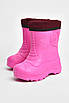 Чоботи піна дитячі рожевого кольору зі з`ємною шкарпеткою 205344T Безкоштовна доставка, фото 2