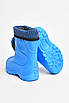 Чоботи піна дитячі блакитного кольору зі з`ємною шкарпеткою 205345T Безкоштовна доставка, фото 3